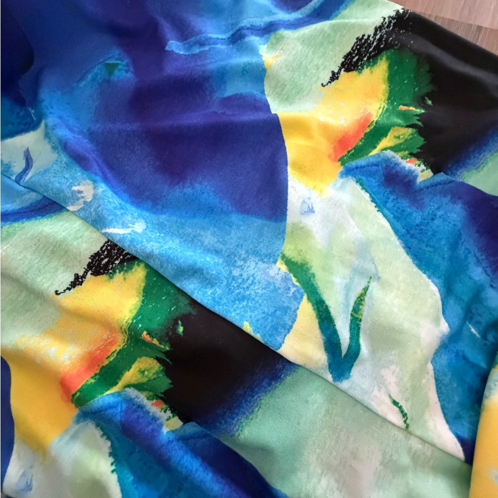Vibrant Floral Palazzo Pant - Picture 2 of 6